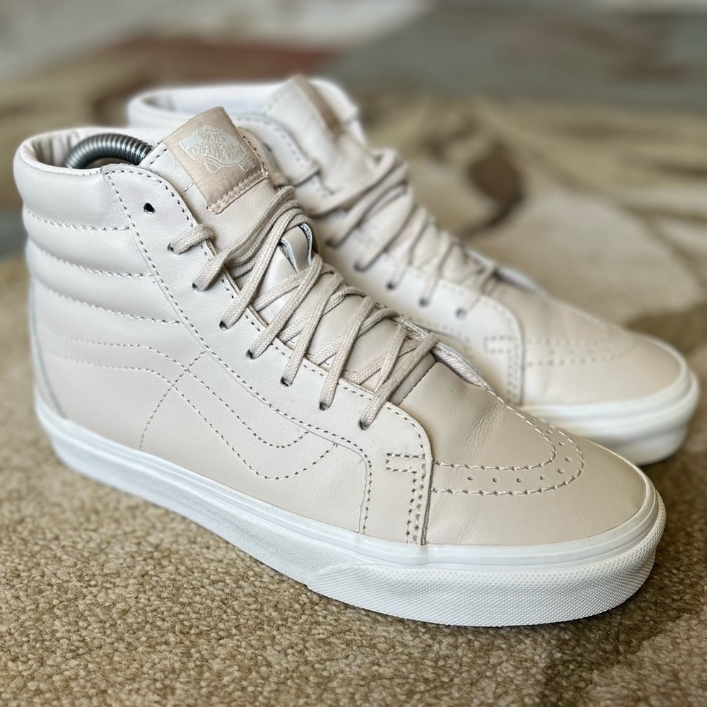 Vans Sk8 Hi Reissue Dx, Womens 7, Blush Pink Nude